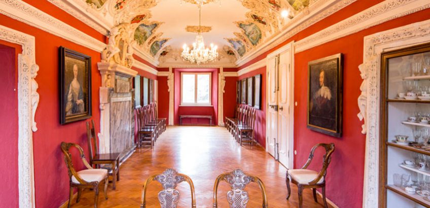 Der Barocksaal – Romantik im Schloss Ottersbach