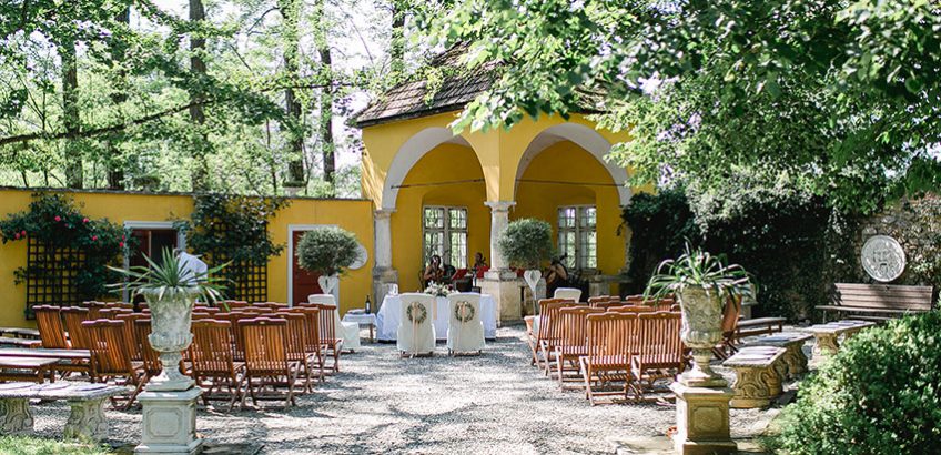 Das Lusthaus – Mittelpunkt im Schloss Ottersbach