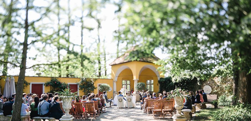 Das Lusthaus – Mittelpunkt im Schloss Ottersbach