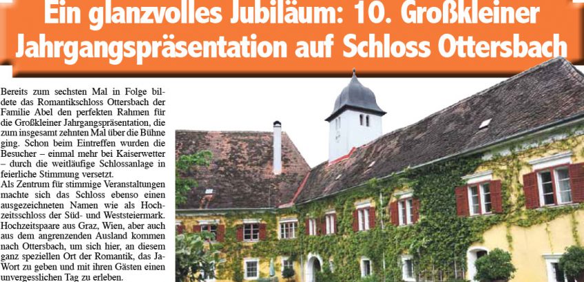 10. Großkleiner Jahrgangspräsentation