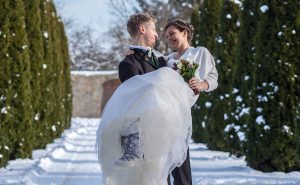 Winterhochzeit im Schloss