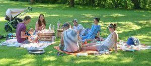 Picknick im Schloss Ottersbach